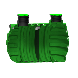 MW Septictank polyetheen, 2-kamersysteem 12000 liter