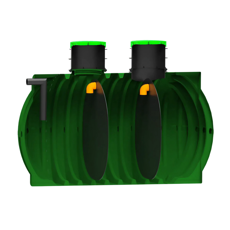 MW Septictank polyetheen, 3-kamersysteem 20000 liter