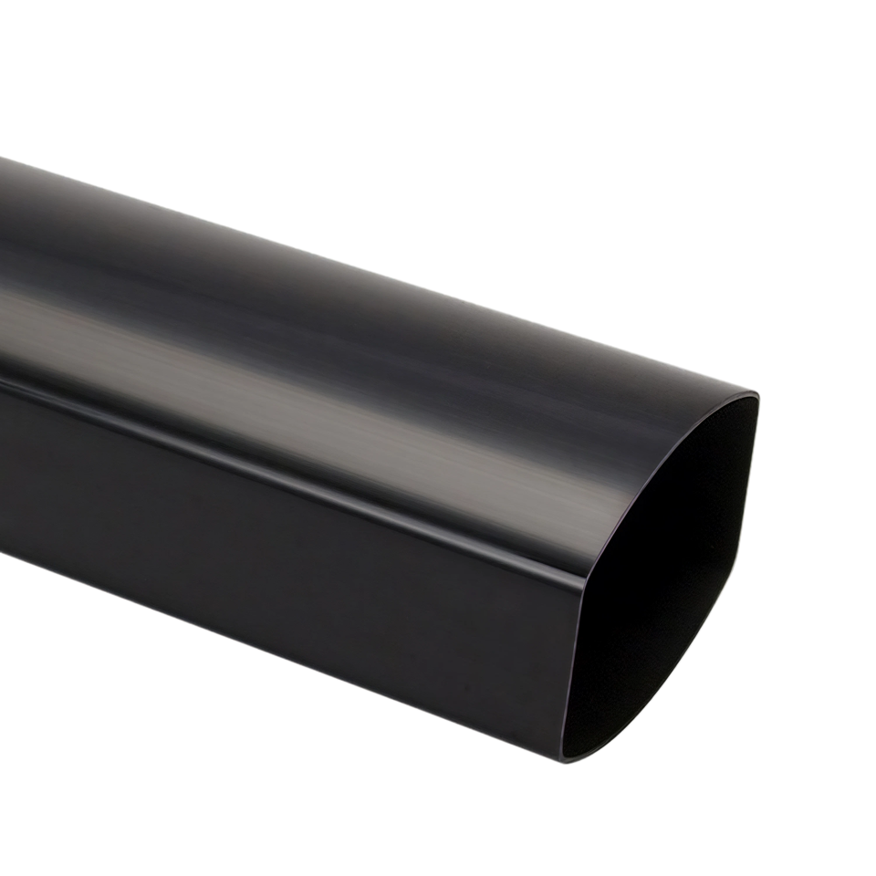 NICOLL Techtan Ovation PVC-Ti HWA buis 105x76 L=4m zwart