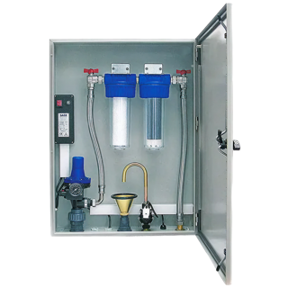 Regenwaterpompunit, type ERCU Silent, onderaansluiting