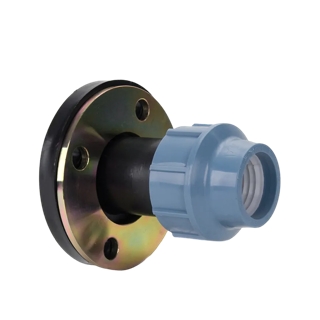 Unidelta PP Flens x klem 90 x 80 (3'' )