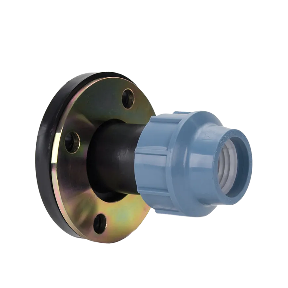 Unidelta PP Flens x klem 90 x 80 (3'' )