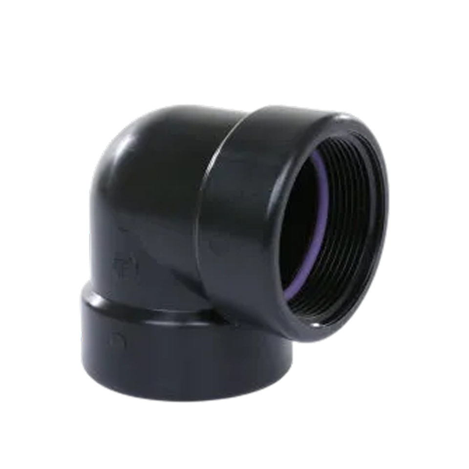Self-Seal PP knie 90° 2"