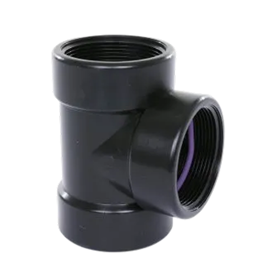 Self-Seal PP T-stuk 90° 1 1/4"