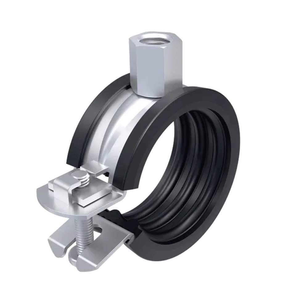 12-14 mm Beugel 120. M8/10 EPDM elvz