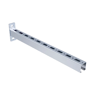 Railconsole 36x40 - 2,0 lengte 650 mm elvz