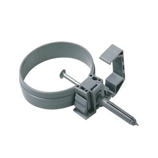 PVC KPA beugel HWA 80mm, grijs