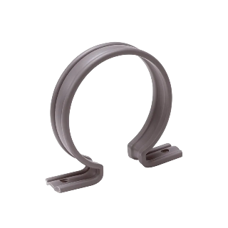 PVC zadel beugel HWA 100mm, grijs