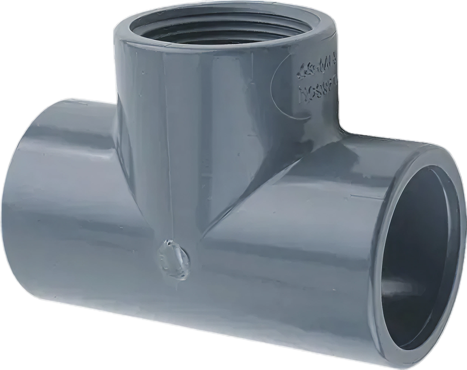 HD T-stuk 40mm x 1/2" x 40mm 90°