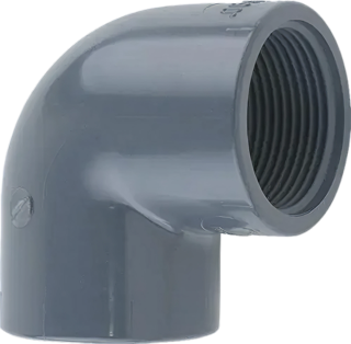 HD Draadknie 3/4" 90° Bi.dr.