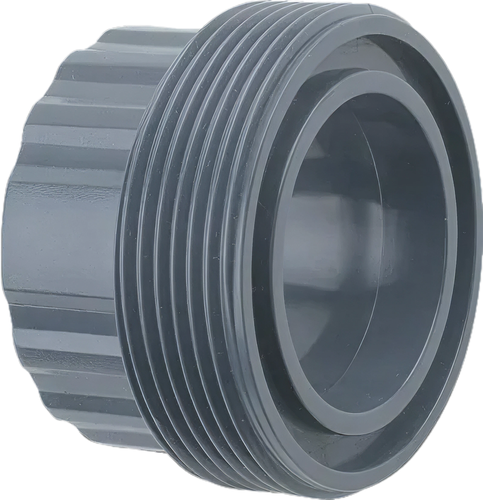 Schroefdeel 63mm t.b.v. 3-delige kopp.