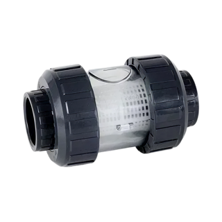 PVC Vuilvanger 2" Transparant EPDM