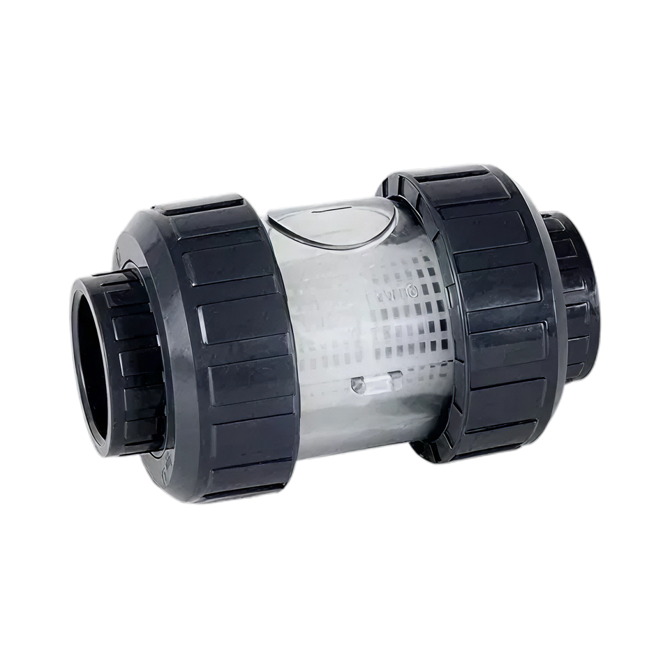 PVC Vuilvanger 2" Transparant EPDM