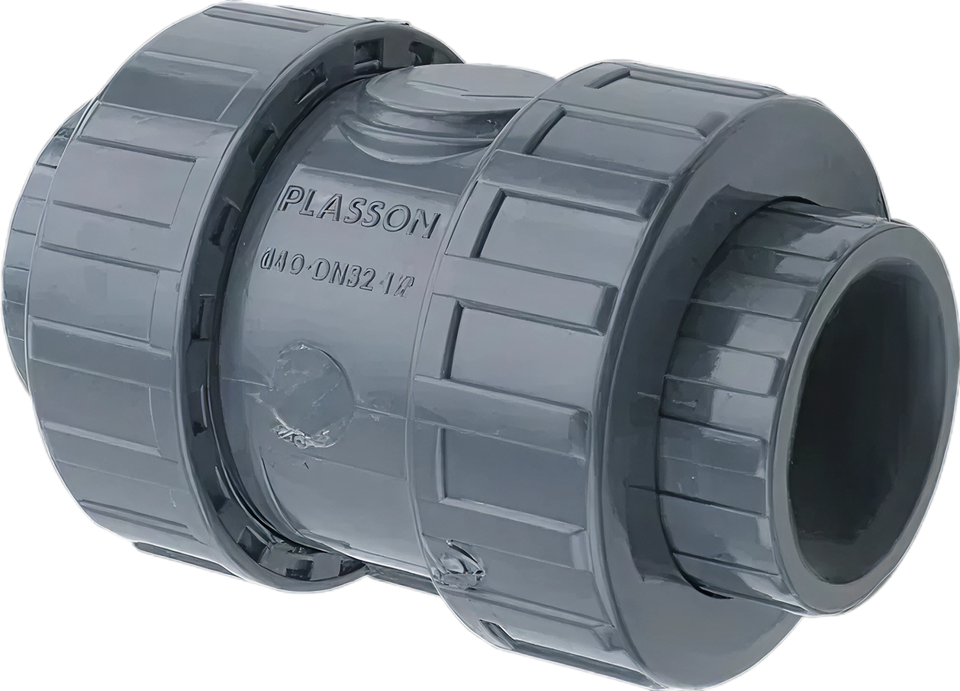 PVC Terugslagklep 25mm FPM (Viton)
