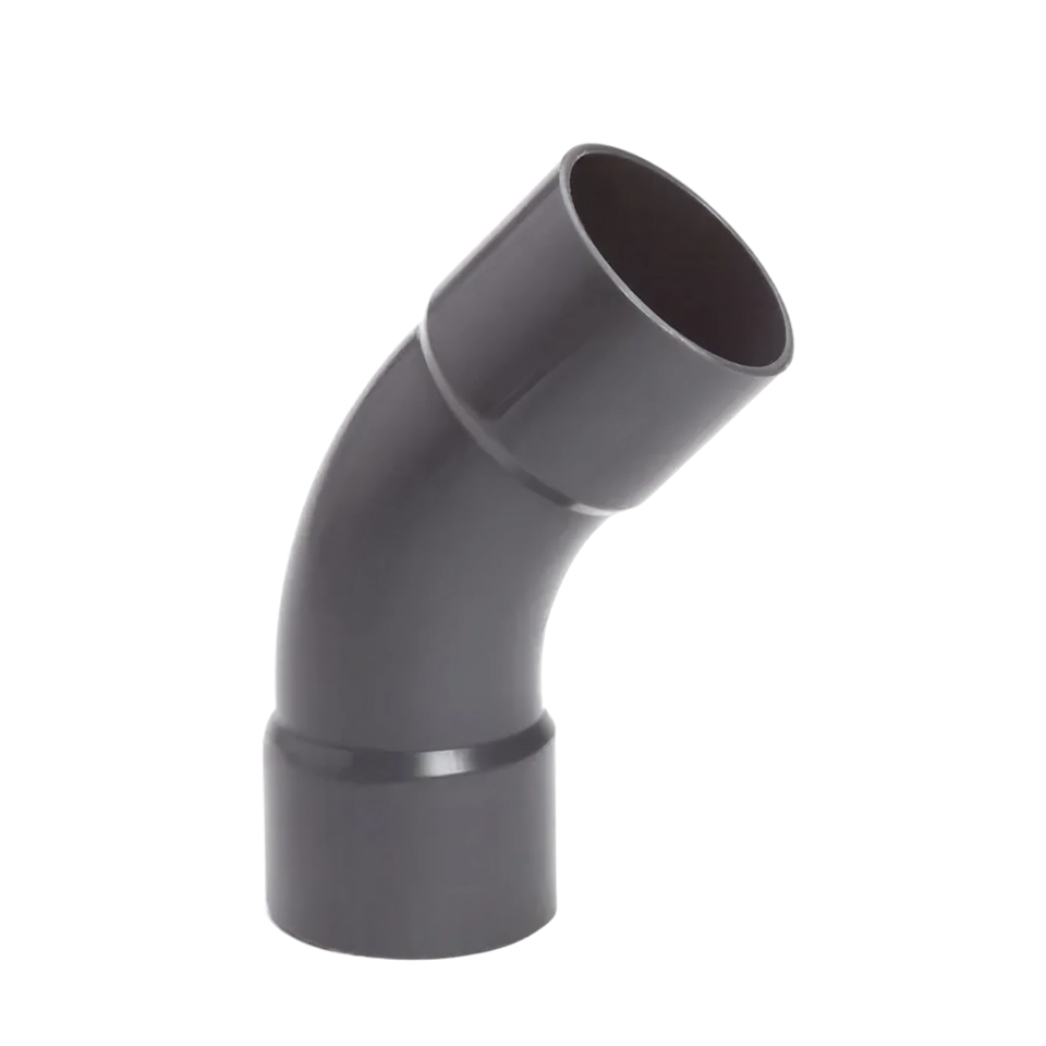 HV Bocht 250mm 45° uit Buis PN12,5
