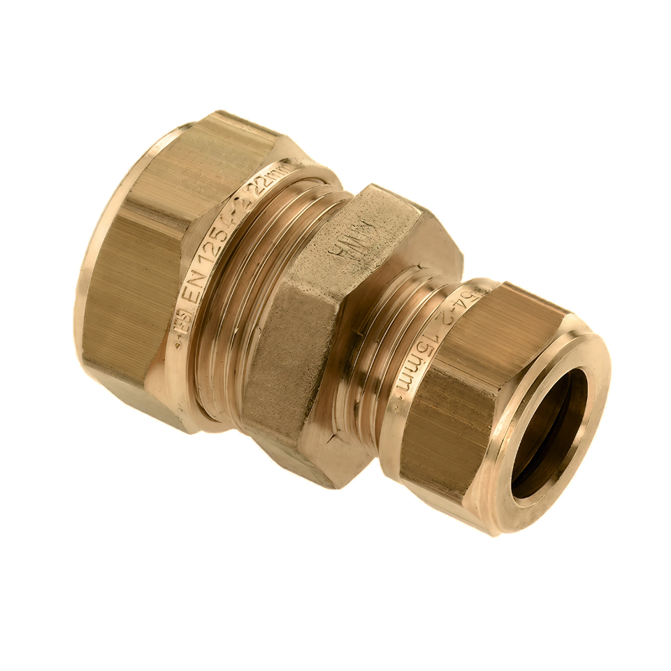 BONFIX 82467 Knel Rechte koppeling 35 x 15 mm