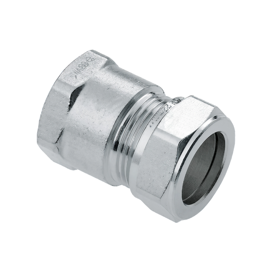 BONFIX 82575 Knel Schroefbus 3/8" bi. dr. x 15 mm vernikkeld