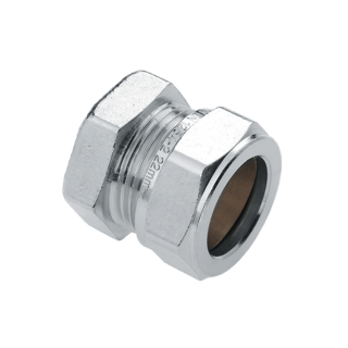 BONFIX 82496 Knel Eindkoppeling 22 mm vertind