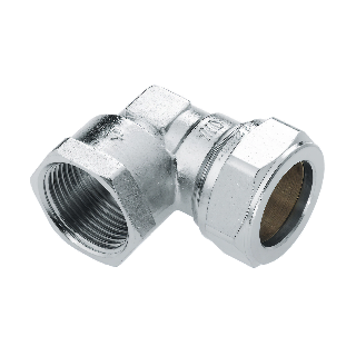 BONFIX 82595 Knel Knie 1/2" bi. dr. x 22 mm vernikkeld