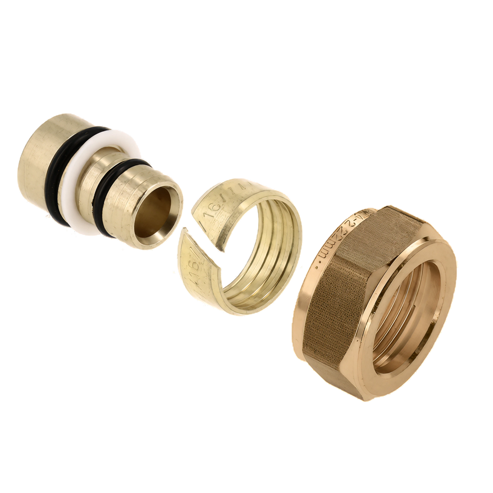 BONFIX 23905 Knel Verloopset ø14x2,0 Alu-pers x 15 mm