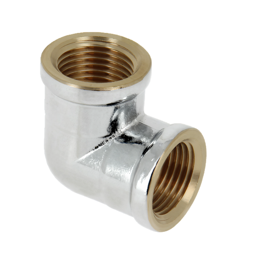 BONFIX 80220 Knie 3/8" binnen x binnen verchroomd