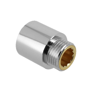 BONFIX 86155 Kraanverlengstuk 3/4" x 80 mm. chroom