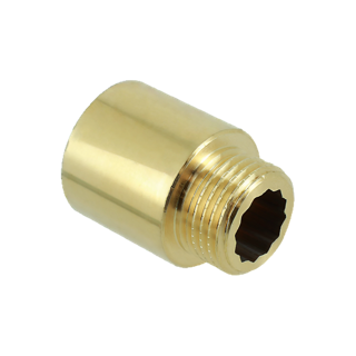 BONFIX 46194 Kraanverlengstuk 1"  x 50 mm. messing
