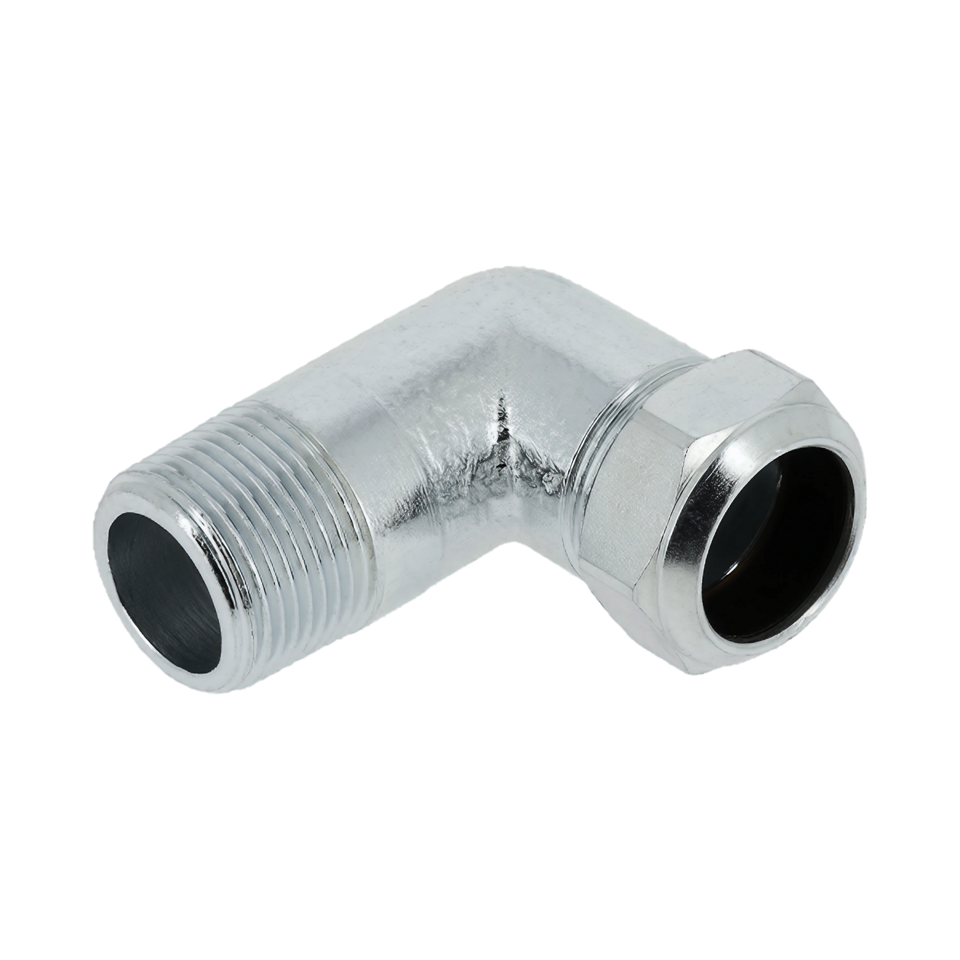 BONFIX 108 Kniekoppeling 1/2" buitendraad x 15 mm