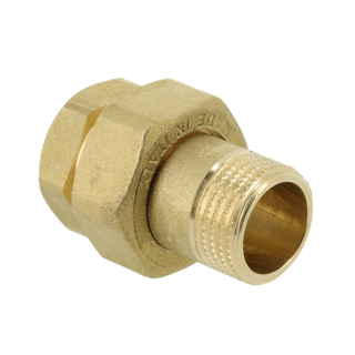 BONFIX 70262 3-del. rechte koppeling 1/2 bi x 1/2 bu.