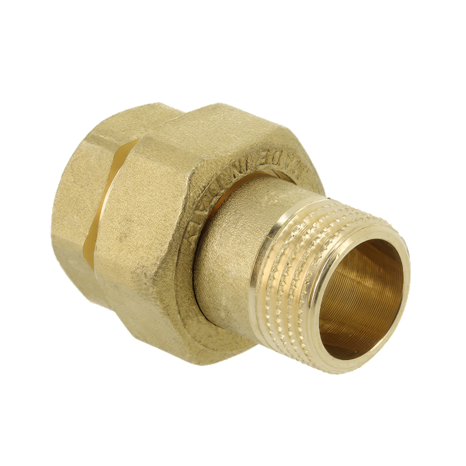 BONFIX 70270 3-del. rechte koppeling 1 1/2 bi x 1 1/2 bu.