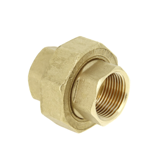 BONFIX 70291 3-del. rechte koppeling 1/2"bi. x 1/2"bi.