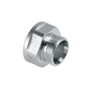 RD 903 Schroefbus 1/2" buitendraad x 3/4" eurokonus