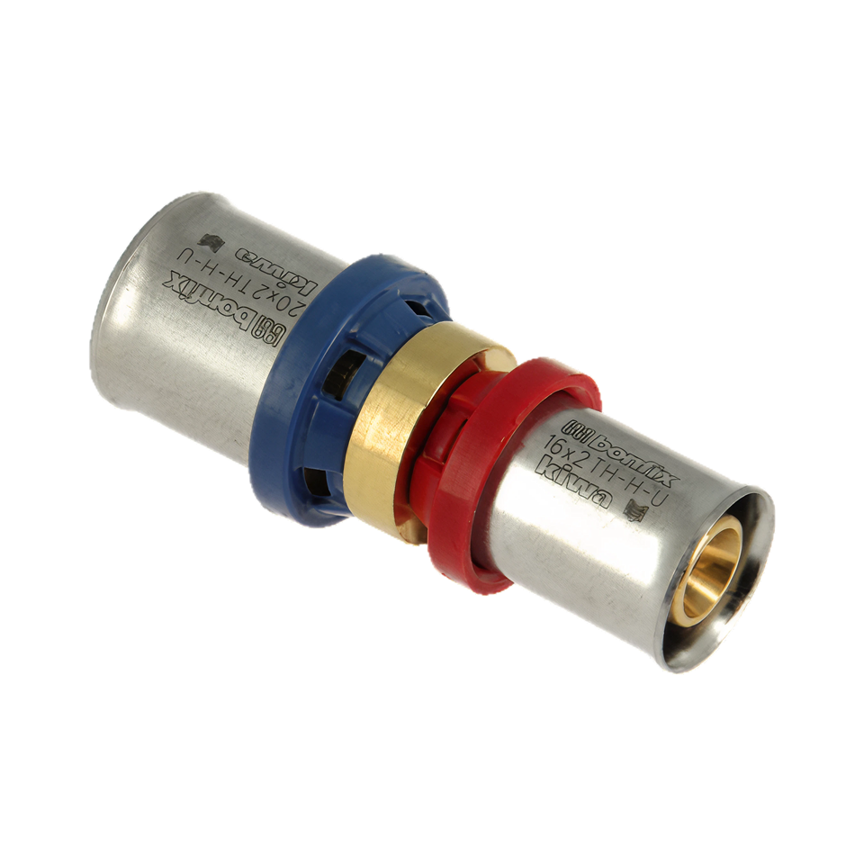 BONFIX Alu-pers 2000460 Rechte verloopkoppeling 32 x 20 mm