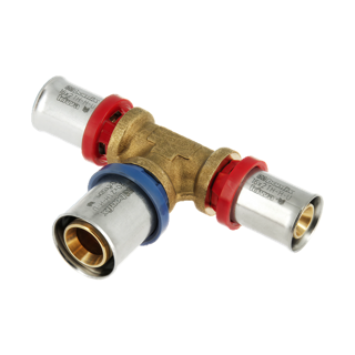 BONFIX Alu-pers 2000878 Verloop T-stuk 32 x 16 x 32 mm