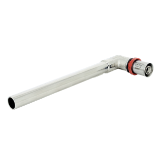 BONFIX Alu-pers 2001305 Radiatorbocht 16 mm x 15 buis 15cm