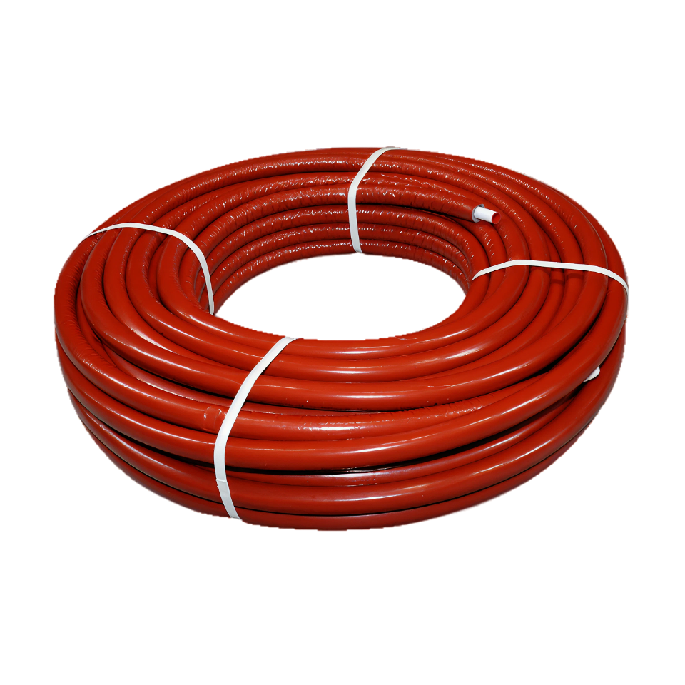 BONFIX Alu-pers systeembuis+Iso 6mm+rood 16 x 2,0 rol 50 m