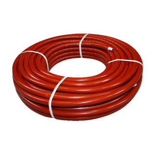 BONFIX Alu-pers systeembuis+Iso 6mm+rood 26 x 3,0 rol 50 m