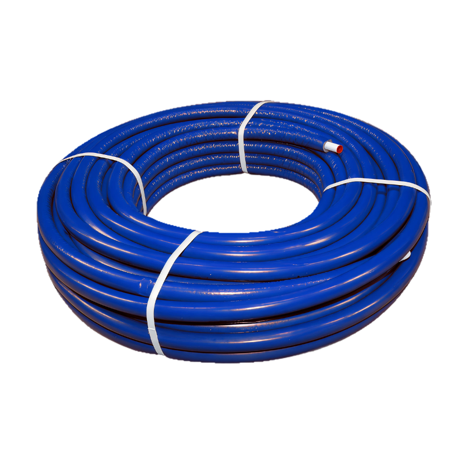 BONFIX Alu-pers systeembuis+Iso 6mm+blauw 32 x 3,0 rol 25 m