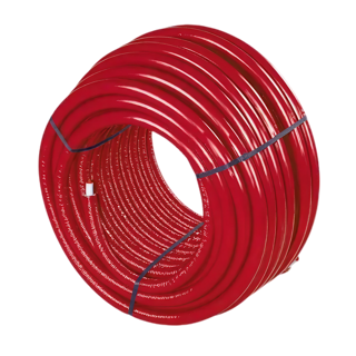 Uponor Uni Pipe PLUS wit voorgeïsoleerd S6 WLS 040 16x2,0 rood 75m