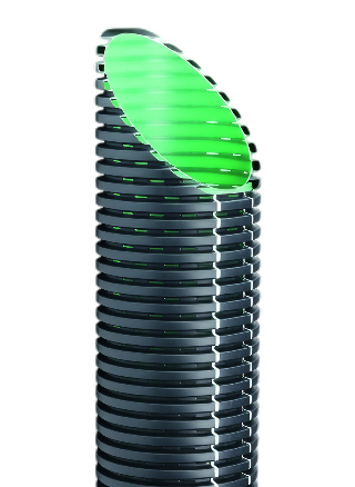 MW Aquaperf IT PE-HD, DN300, 353,4 x 305,5mm, gr/zw, L=6m