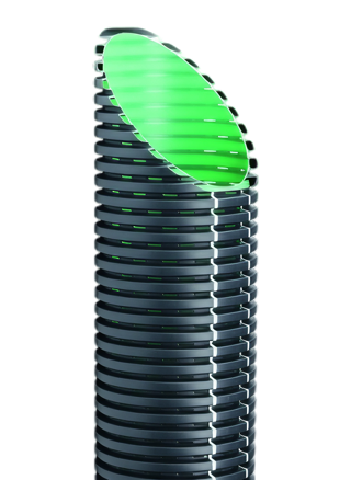 MW Aquaperf IT PE-HD, DN600, 691,9 x 596mm, gr/zw, L=6m