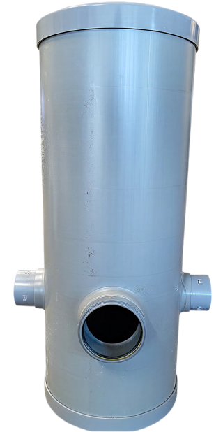 PVC drainageput Ø315mm, 3 x 80mm, 1 x 110mm, H=800mm