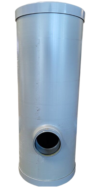 PVC drainageput Ø315mm, 1 x 60mm, 1 x 110mm, H=800mm