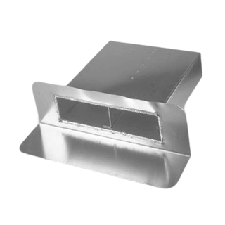 Dyka Alu Overstort 500x100 90gr ZU