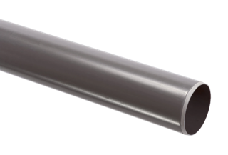 PVC afvoerbuis 40mm, met gladde einden, SN4, L= 4 per mtr