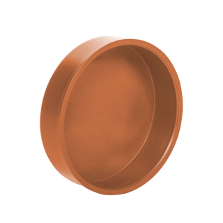 Wavin PVC Kap voor Mof-eind BR 125