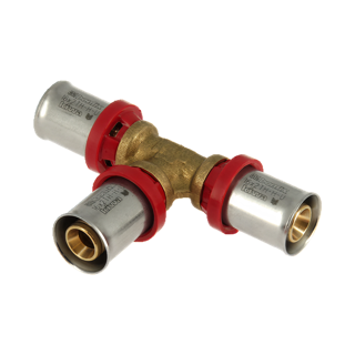 BONFIX Alu-pers T-stuk 63 x 63 x 63 mm