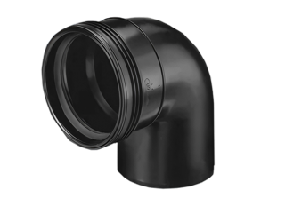 Wavin Wafix PP Bocht 88,5° ZW 40 M/S