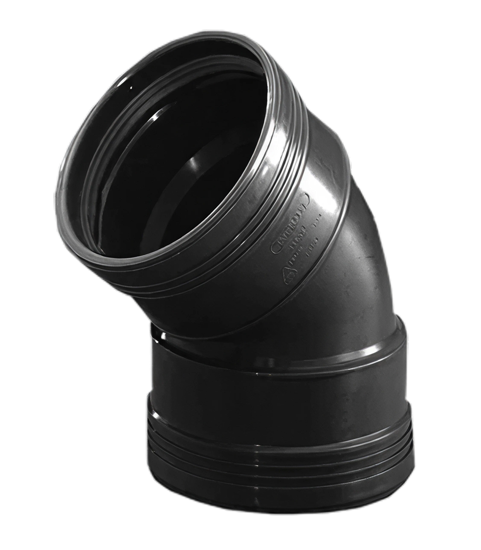 Wavin Wafix PP Bocht 45° ZW 90 M/M