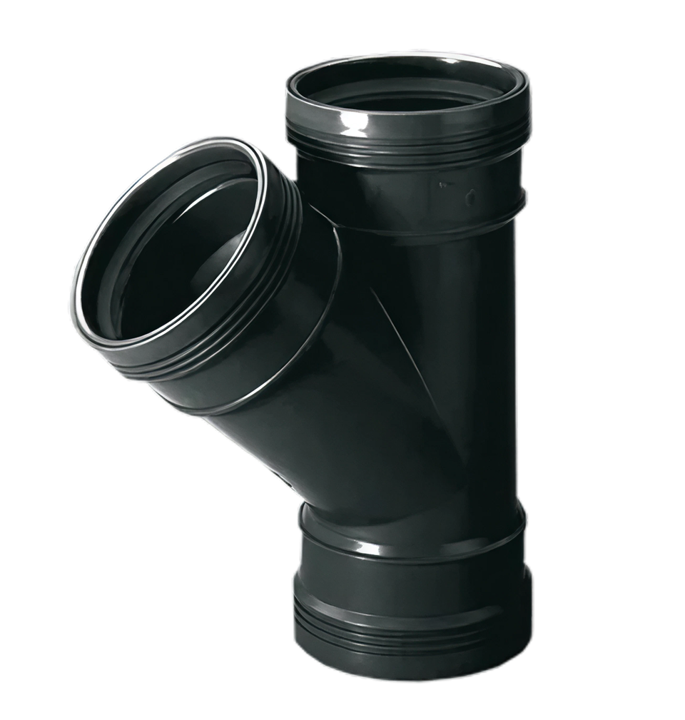Wavin Wafix PP T-Stuk 45° ZW 50 3M